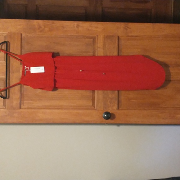 Nerlerolian women's size S adjustable strappy split casual midi beach dress NWT - Picture 13 of 13